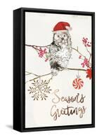 Christmas Owl II-PI Studio-Framed Stretched Canvas