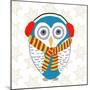 Christmas Owl II-Julie DeRice-Mounted Art Print