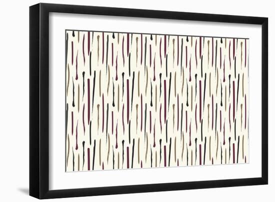 Christmas Painter Wrap Ivory-Joanne Paynter Design-Framed Giclee Print