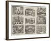 Christmas Pantomimes, Burlesques, Etc-null-Framed Giclee Print