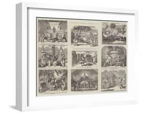 Christmas Pantomimes, Burlesques, Etc-null-Framed Giclee Print