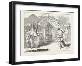 Christmas Pantomimes: Surrey. Scene from the Pantomime of The King of the Golden Seas; Or-null-Framed Giclee Print