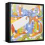 Christmas parcel-Jennifer Abbott-Framed Stretched Canvas