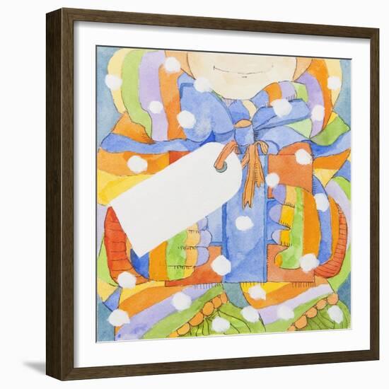 Christmas parcel-Jennifer Abbott-Framed Giclee Print