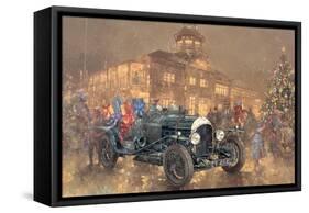 Christmas Party at Brooklands-Peter Miller-Framed Stretched Canvas