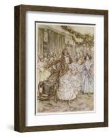 Christmas, Party-Arthur Rackham-Framed Art Print