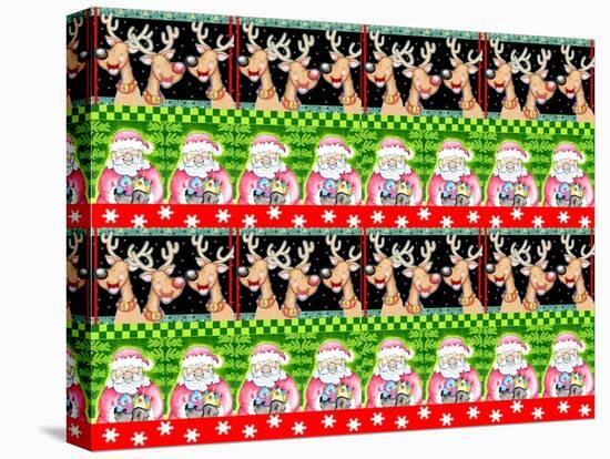 Christmas Pattern 1-Valarie Wade-Stretched Canvas