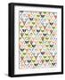 Christmas pattern, 2016-Runa Anastasiya Rudaya-Framed Giclee Print