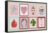 Christmas Patterns-Effie Zafiropoulou-Framed Stretched Canvas
