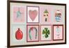 Christmas Patterns-Effie Zafiropoulou-Framed Giclee Print