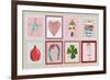 Christmas Patterns-Effie Zafiropoulou-Framed Giclee Print