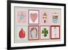 Christmas Patterns-Effie Zafiropoulou-Framed Giclee Print