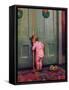 "Christmas Peek,"December 22, 1934-Mary Ellen Sigsbee-Framed Stretched Canvas