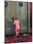 "Christmas Peek,"December 22, 1934-Mary Ellen Sigsbee-Mounted Giclee Print