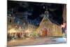 Christmas-Place-Royale Quebec-null-Mounted Art Print