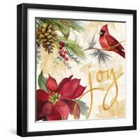 Christmas Poinsettia I-Lanie Loreth-Framed Premium Giclee Print