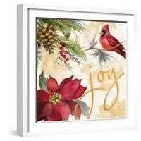 Christmas Poinsettia I-Lanie Loreth-Framed Premium Giclee Print