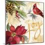 Christmas Poinsettia I-Lanie Loreth-Mounted Premium Giclee Print