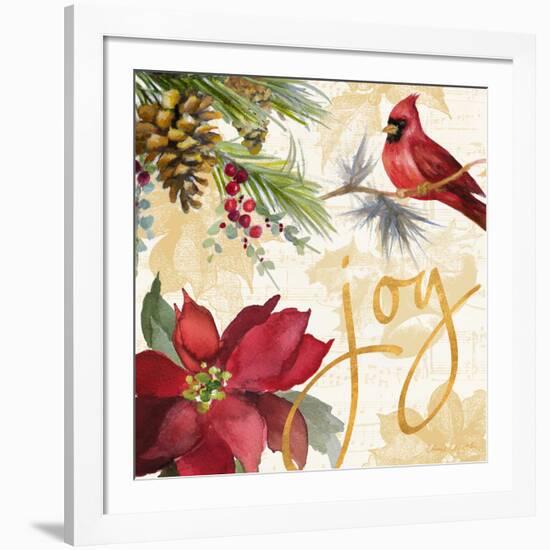 Christmas Poinsettia I-Lanie Loreth-Framed Premium Giclee Print