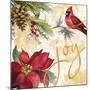 Christmas Poinsettia I-Lanie Loreth-Mounted Premium Giclee Print