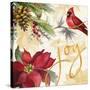 Christmas Poinsettia I-Lanie Loreth-Stretched Canvas