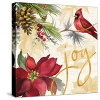 Christmas Poinsettia I-Lanie Loreth-Stretched Canvas