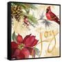 Christmas Poinsettia I-Lanie Loreth-Framed Stretched Canvas