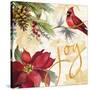 Christmas Poinsettia I-Lanie Loreth-Stretched Canvas