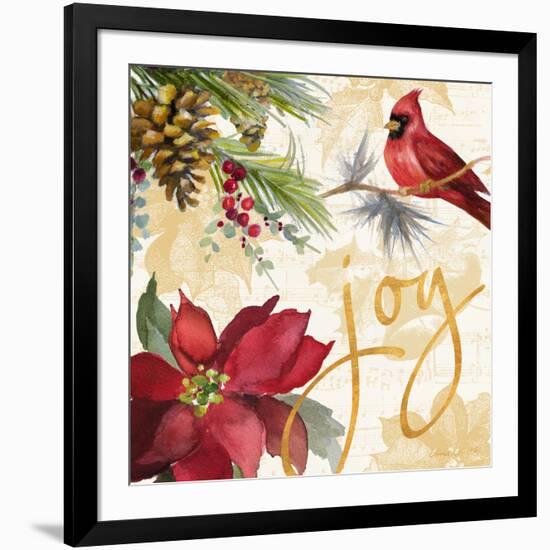 Christmas Poinsettia I-Lanie Loreth-Framed Premium Giclee Print