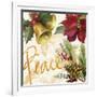 Christmas Poinsettia II-Lanie Loreth-Framed Premium Giclee Print