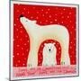 Christmas Polar Bears, 2000-Emma A.L. Greaves-Mounted Giclee Print