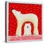 Christmas Polar Bears, 2000-Emma A.L. Greaves-Stretched Canvas