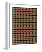 Christmas Pontsettia Repeat-Cyndi Lou-Framed Giclee Print