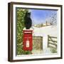 Christmas Post Box-Janet Pidoux-Framed Giclee Print