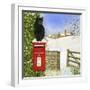 Christmas Post Box-Janet Pidoux-Framed Giclee Print