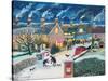 Christmas Post-Lisa Graa Jensen-Stretched Canvas