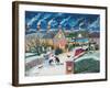 Christmas Post-Lisa Graa Jensen-Framed Giclee Print