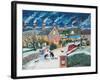 Christmas Post-Lisa Graa Jensen-Framed Giclee Print