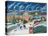 Christmas Post-Lisa Graa Jensen-Stretched Canvas