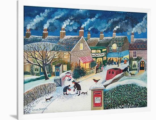 Christmas Post-Lisa Graa Jensen-Framed Giclee Print