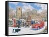 Christmas Post-Trevor Mitchell-Framed Stretched Canvas