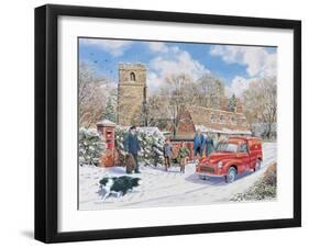 Christmas Post-Trevor Mitchell-Framed Giclee Print