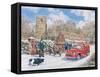 Christmas Post-Trevor Mitchell-Framed Stretched Canvas