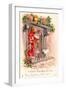 Christmas Postcard, 1903-English School-Framed Premium Giclee Print