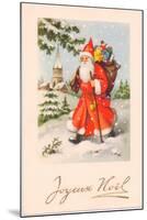 Christmas Postcard, c.1907-French School-Mounted Giclee Print