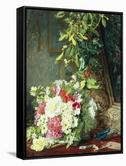 Christmas Posy-Annie Feray Mutrie-Framed Stretched Canvas