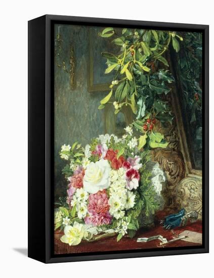 Christmas Posy-Annie Feray Mutrie-Framed Stretched Canvas