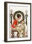 Christmas Prayer-Joseph Christian Leyendecker-Framed Art Print