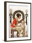 Christmas Prayer-Joseph Christian Leyendecker-Framed Art Print