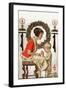 Christmas Prayer-Joseph Christian Leyendecker-Framed Art Print